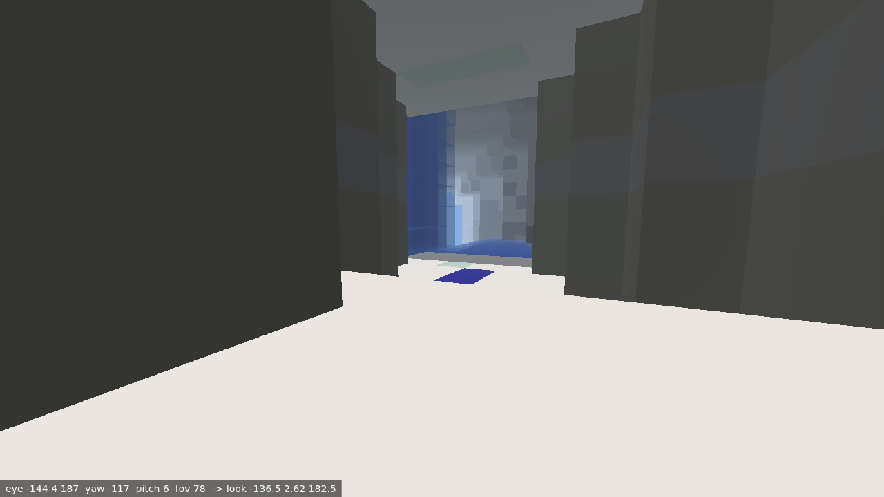 Current observed blocks in the former Raven Rock T2B volume